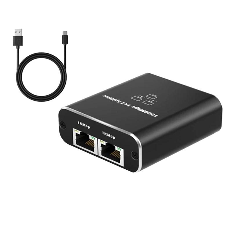 1000Mbps Ʈũ ø,  ִ ⰡƮ ̴ ø, 2 PC Ʈ Ʈũ RJ45 ø, 1 in 2 Out